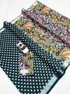 MG 621 Soft Linen Digital Printed Fancy Daily Wear Saree Wholesale Online